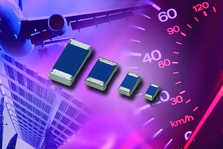 采用0402、0603、0805和1206外形尺寸的電阻器件