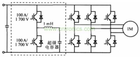 圖1:超級電容儲(chǔ)能原理圖