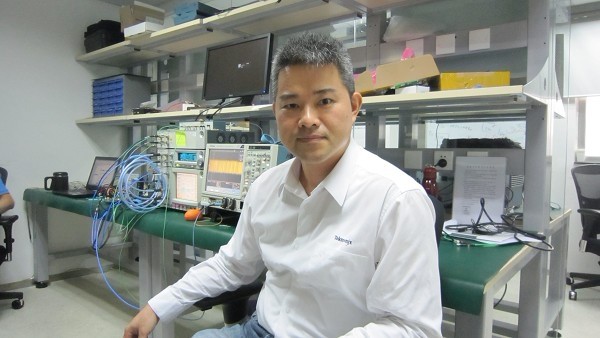 圖2. BERTScope資深專家、泰克高級業(yè)務拓展經(jīng)理Allen Wang全程督導本次免費測試活動。