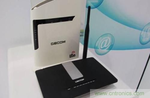圖4：基于聯(lián)芯科技4模11頻基帶芯片 LC1761的TD-LTE CPE。