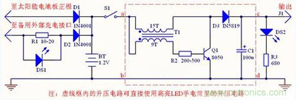微型太陽能供電板DIY，給手電筒收音機供電
