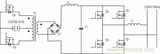 圖2 主電路拓?fù)鋱D