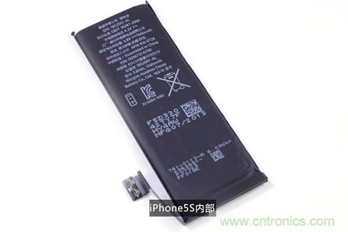 土豪金iPhone 5S拆解：內(nèi)部結(jié)構(gòu)升級(jí)，維修難度增加