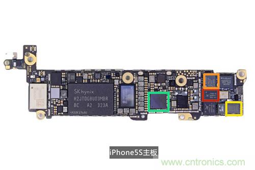 土豪金iPhone 5S拆解：內(nèi)部結(jié)構(gòu)升級(jí)，維修難度增加
