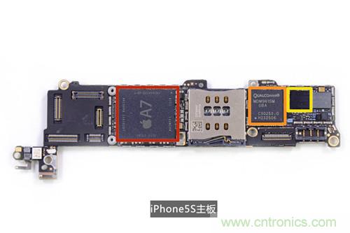 土豪金iPhone 5S拆解：內(nèi)部結(jié)構(gòu)升級(jí)，維修難度增加