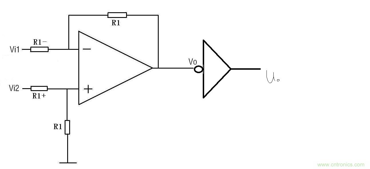 差動(dòng)放大電路，差動(dòng)放大電路圖