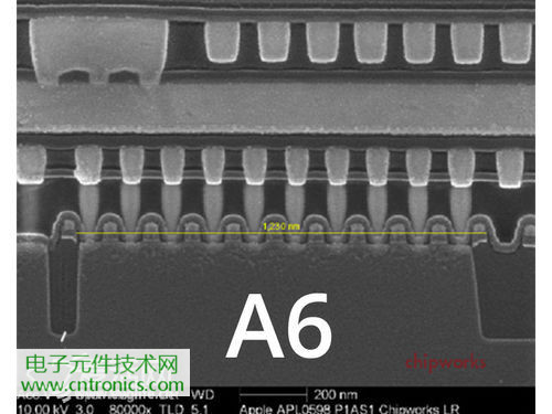 iPhone 5S芯片級(jí)拆解，顯微鏡下的A7處理器揭秘