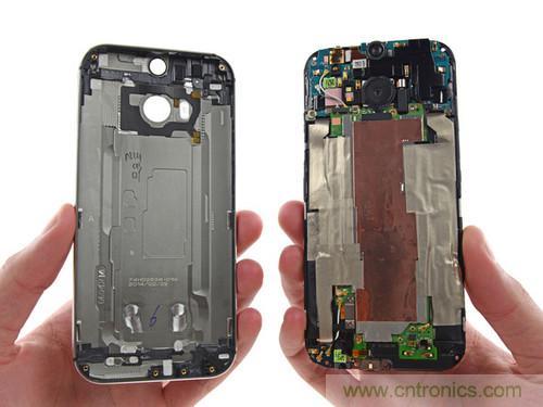 牛人強(qiáng)拆！新HTC One(M8)真機(jī)精密做工難修理