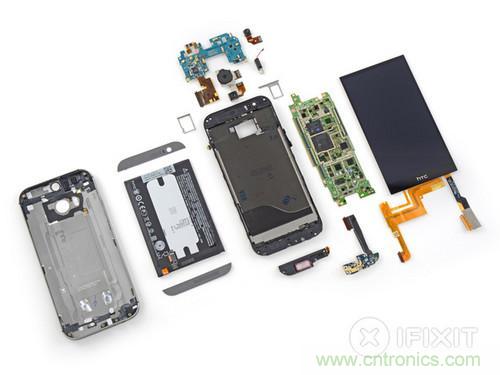 牛人強(qiáng)拆！新HTC One(M8)真機(jī)精密做工難修理