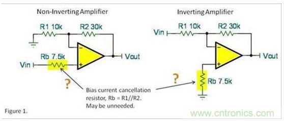 輸入偏置電流真的能消除電阻？專(zhuān)家為你解惑