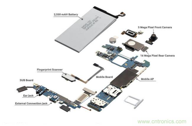 拆解三星Galaxy S6/S6 Edge，網(wǎng)友大呼“有料”！