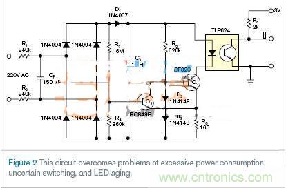 新一代LED光耦電路設(shè)計，改進(jìn)老化和能耗