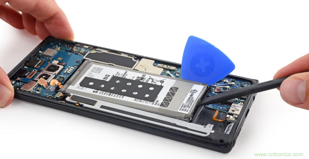 三星Note 8拆解，模塊化+分離式設(shè)計(jì)成趨勢？