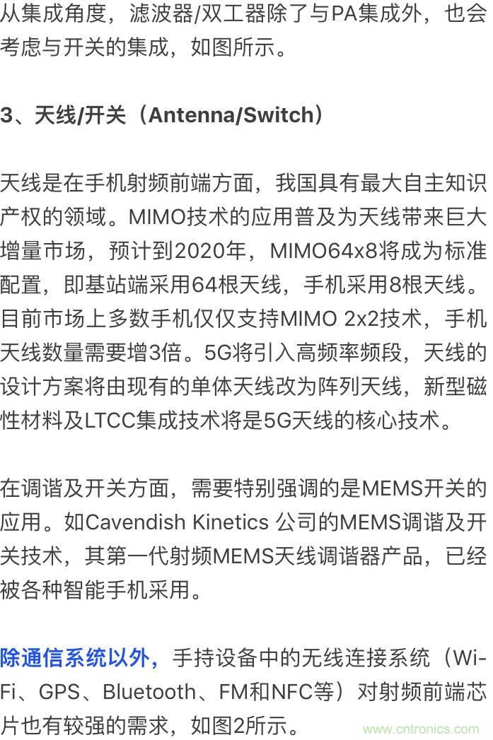 關(guān)于手機射頻芯片知識，你還不知道的事！