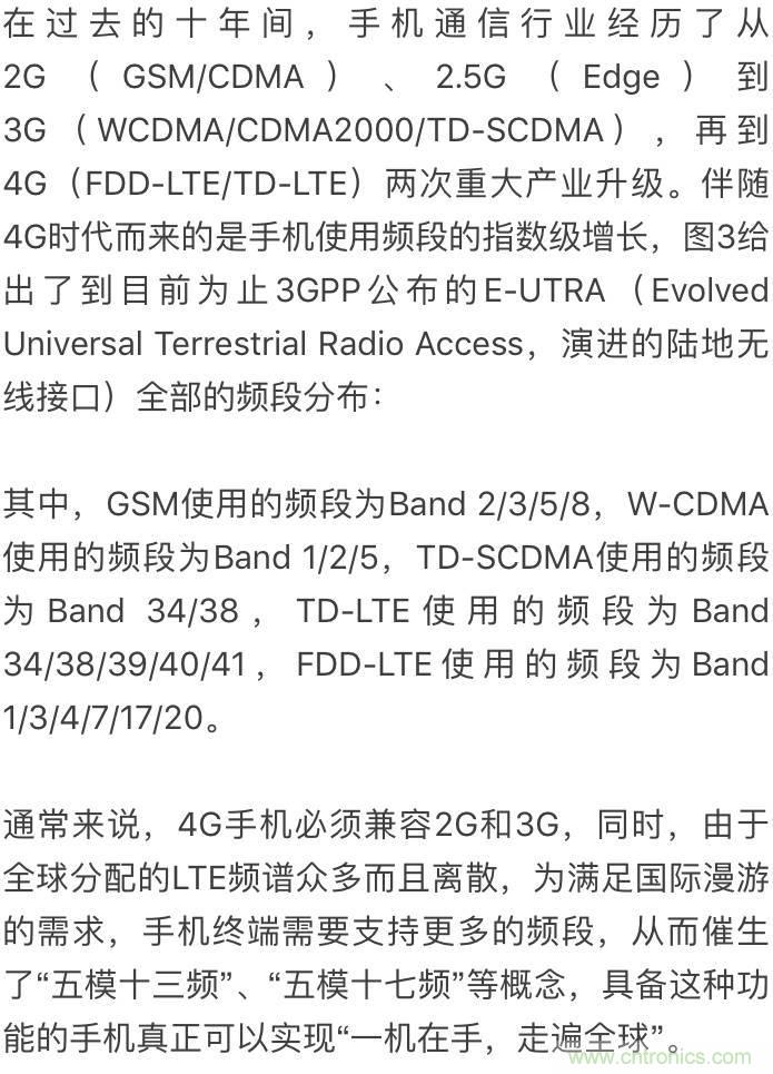 關(guān)于手機射頻芯片知識，你還不知道的事！