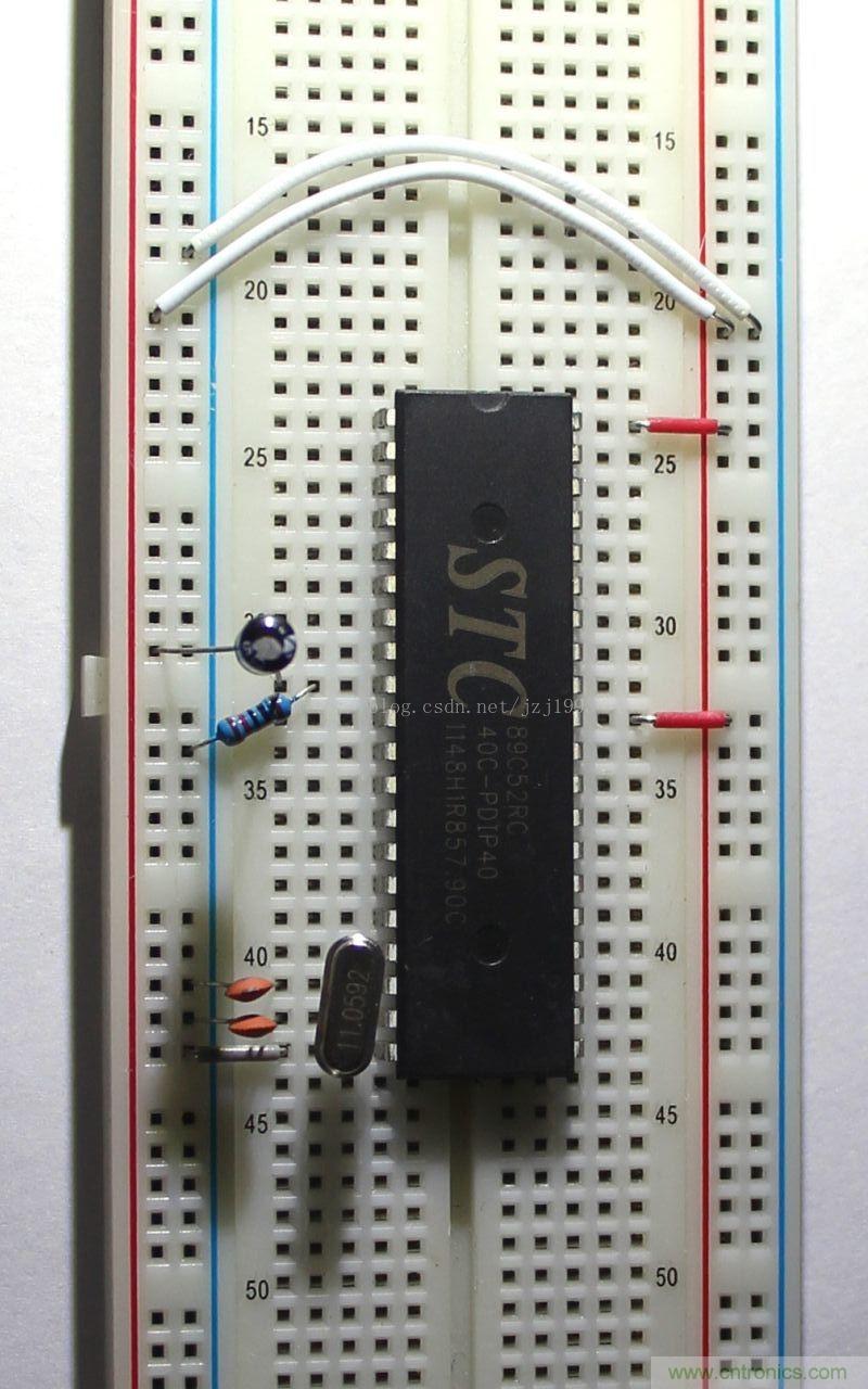 經(jīng)驗分享:巧用面包板搭建實驗電路