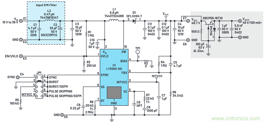 讓我們做一個超低噪聲、48 V、幻像麥克風(fēng)電源怎么樣？