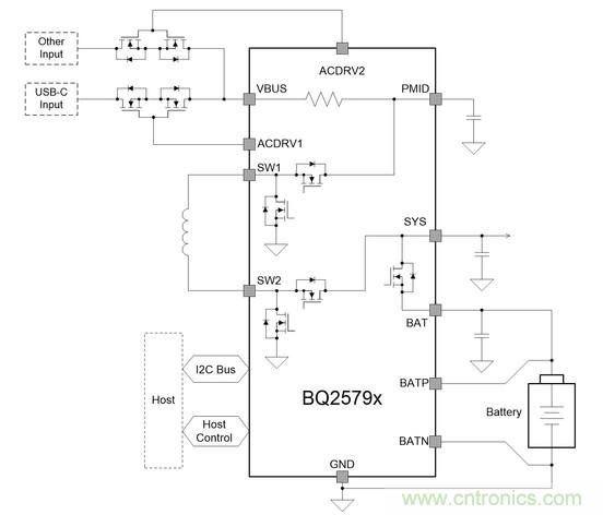 Buck-Boost集成電路提供更快的充電速度，更長的電池壽命