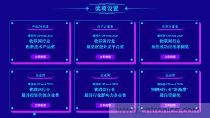 投票開始啦！“‘維科杯’2020（第五屆）中國物聯(lián)網(wǎng)行業(yè)年度評選”大獎將花落誰家？