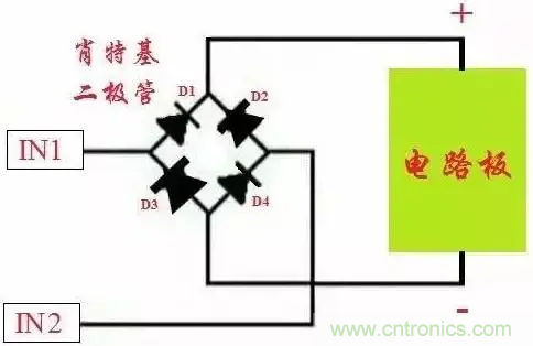 如何解決電源正負(fù)極接反燒板？