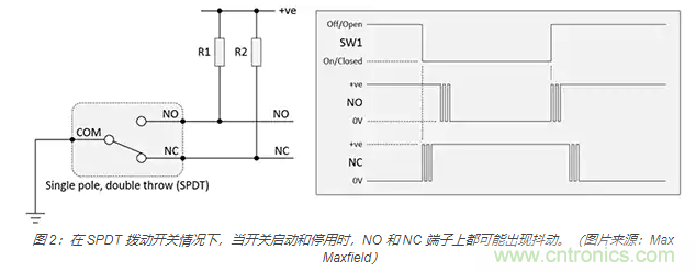 當軟件去抖動不合適時，如何實現(xiàn)開關和繼電器硬件去抖動？