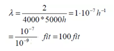 如何理解FIT和MTBF 如何理解FIT和MTBF