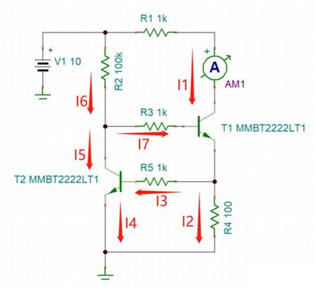 2個(gè)NPN三極管組成的恒流電路，如何工作？