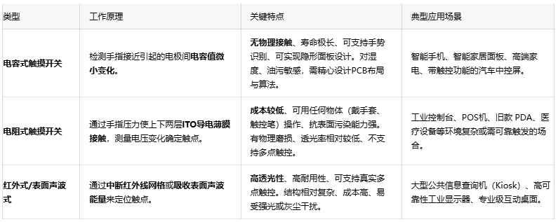 深度剖析觸摸開關(guān)的工作原理與設(shè)計優(yōu)勢 深度剖析觸摸開關(guān)的工作原理與設(shè)計優(yōu)勢