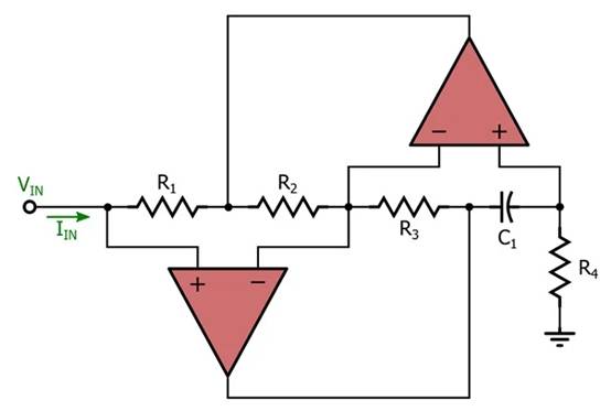 電感器輸出，運(yùn)算放大器輸入：二階有源濾波器簡(jiǎn)介
