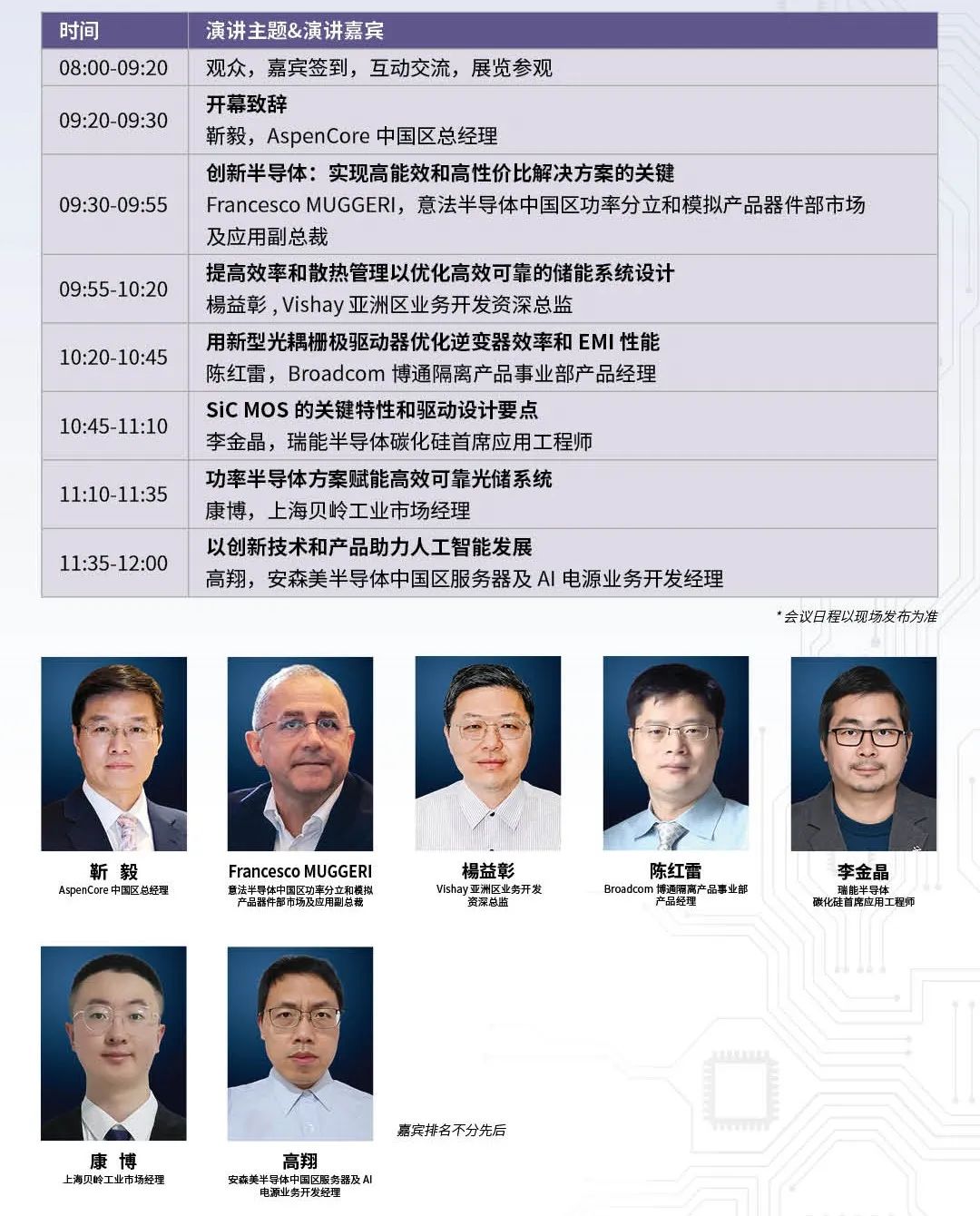 【明天見】IIC Shanghai 2025：同期峰會(huì)論壇展商名單全攻略