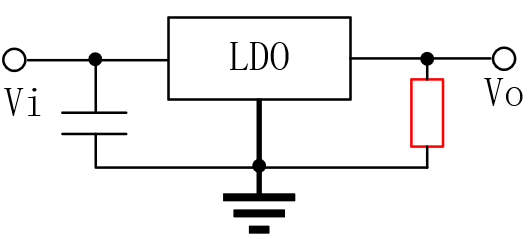 LDO輸出為什么并聯(lián)接地電阻？